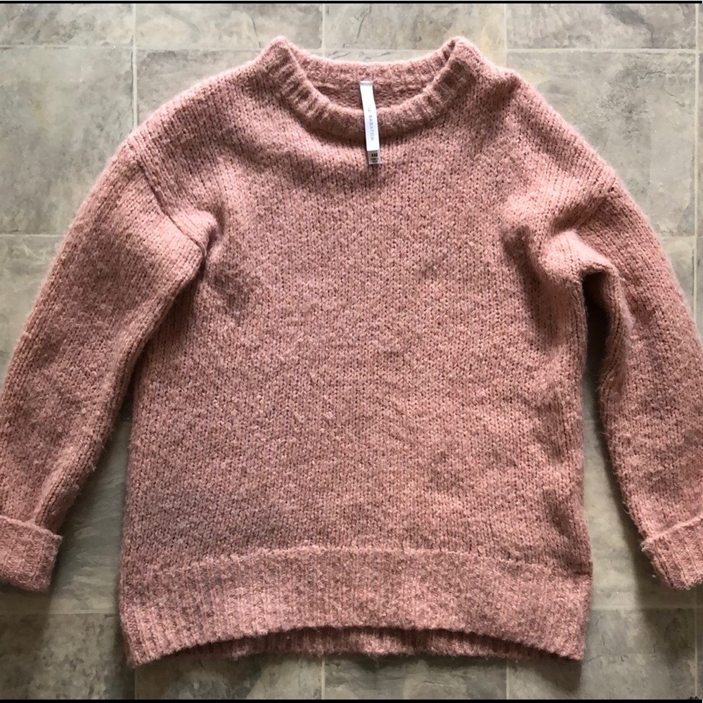 Babaton pink alpaca/wool sweater